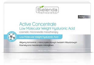 Bielenda MESO MED PROGRAM Aktywny koncentrat z niskocząsteczkowym kwasem hialuronowym - Pozostałe kosmetyki do pielęgnacji twarzy - miniaturka - grafika 4