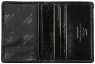 Wittchen Italy 21-2-036-1 etui na wizytówki czarne - Wizytowniki - miniaturka - grafika 3