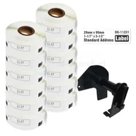 Etykiety do drukarek - Brother strefadrukarek.pl Zestaw etykiet DK-11201 12 sztuk + uchwyt 29mm x 90mm - zamiennik | OSZCZĘDZAJ DO 80% - ZADZWOŃ! 730811399 PROMOCJA! SET-12-BU-DK-11201 - miniaturka - grafika 1