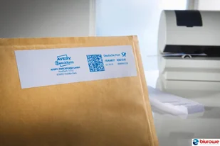 Avery Zweckform Etykiety adresowe do frankownic 3442 138 x 48 Zweckform 500 etyk./op. białe 3442 - Etykiety samoprzylepne i bloki etykiet - miniaturka - grafika 2