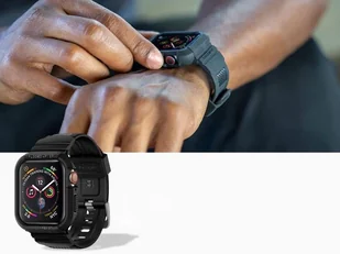 Spigen SGP RUGGED ARMOR PRO APPLE WATCH 4 (44MM) BLACK - Akcesoria do smartwatchy - miniaturka - grafika 5