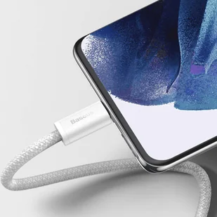 Baseus Kabel USB-C do USB-C Dynamic 100W 1m Biały CALD000202 - Kable USB - miniaturka - grafika 11