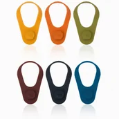 Pozostałe akcesoria barmańskie - Vacu Vin KOMPLET ZNACZNIKI Z KORKAMI NA BUTELKI 2W1 6 SZT SILIKON LENA VV-18881606 - miniaturka - grafika 1