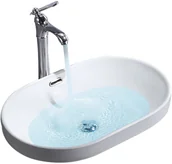 Umywalki - Rea Umywalka wpuszczana Arleta - miniaturka - grafika 1