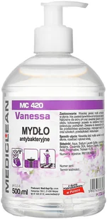 Mediclean Mediclean MC 420 Vanessa mydło antybakteryjne 500ml - Dezynfekcja - miniaturka - grafika 2