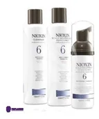 Szampony do włosów - Nioxin SET Hair System Kit 6 szampon 150ml + odżywka 150ml + kuracja 40ml - miniaturka - grafika 1