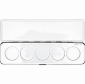 Pozostałe akcesoria kosmetyczne - KRYOLAN Pusta metalowa paleta na 5 wkładów - ART. 93105/00 - miniaturka - grafika 1