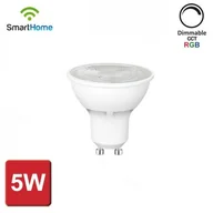 Żarówki LED - Spectrum LED ŻARÓWKA LED SMART GU10 5W RGBW CCT DIMM WOJ14415 - miniaturka - grafika 1