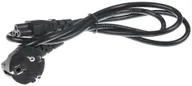 Kable komputerowe i do monitorów - Green cell Kabel zasilający sieciowy 3 PIN koniczynka 1.2m KAB01 - miniaturka - grafika 1