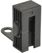 Siodełka rowerowe i akcesoria - Fischer uchwyt zamka do identyfikatorów śruby do obejmy podsiodłowej, czarna, M 85914 - miniaturka - grafika 1