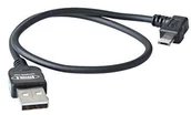 Akcesoria fotograficzne - System-S Kabel USB 2.0 przeznaczony na złącze USB-A na USB Micro-B 30 cm pod kątem 90 stopni system-S 49995064 - miniaturka - grafika 1