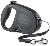Smycze dla psów - Ferplast Flippy One Tape L Smycz automatyczna Taśma 5 m Czarny - miniaturka - grafika 1