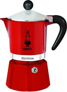 Bialetti RAINBOW 1 TZ 50 ML CZERWONA - Zaparzacze i kawiarki - miniaturka - grafika 2