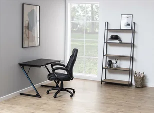 Actona Biurko dla gracza Trooper czarny - Biurka gamingowe - miniaturka - grafika 7