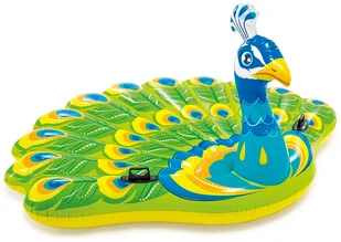 Intex Pływająca wyspa Paw 193 x 163 x 94 cm INTEX 57250 - Materace dmuchane i koła do pływania - miniaturka - grafika 2