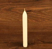 Świece - Magoi Agni Świeca z wosku 16x1,5cm - biała (5 sztuk) drim77a - miniaturka - grafika 1