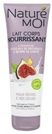Balsamy i kremy do ciała - Nature Moi Nature Moi, odżywcze mleczko do ciała z figą i masłem karite skóra sucha, 250 ml - miniaturka - grafika 1