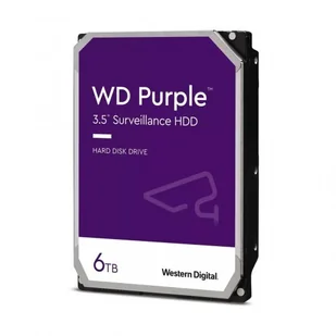 WESTERN DIGITAL Dysk do monitoringu WD63PURZ 24/7 3,5" 6TB HDD-WD63PURZ - Akcesoria do monitoringu - miniaturka - grafika 4