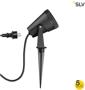 Spotline SLV SAMRINA SP single QPAR51 zewnętrzna naziemna lampa kolczasta czarna 1004757 - Lampy ogrodowe - miniaturka - grafika 3