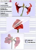 Folie do laminatora - Olympia folia do laminacji A6 125 micronów 9178 - miniaturka - grafika 1