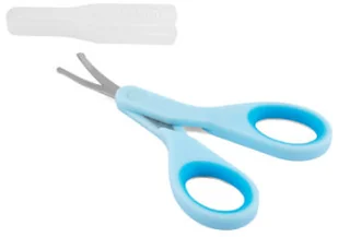 Chicco Artsana Nożyczki z osłonką 0 m+ niebieskie - Nożyczki dla dzieci - miniaturka - grafika 5