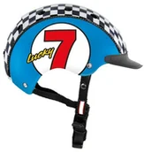 Kaski narciarskie - Casco Kask uniwersalny dziecięcy Mini 2 Lucky 7 blue S (52-56 cm) - miniaturka - grafika 1
