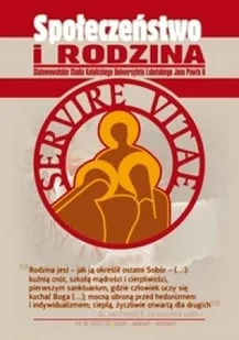 praca zbiorowa Społeczeństwo i rodzina. Nr 46 (1 2016) - Czasopisma - miniaturka - grafika 3