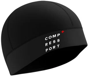 Compressport Czapka biegowa HURRICANE BEANIE czarna - Czapki i chusty sportowe męskie - miniaturka - grafika 3
