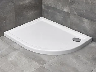 Radaway Tasos E 100x80 prawy biały STE1086-30R - Brodziki prysznicowe - miniaturka - grafika 2