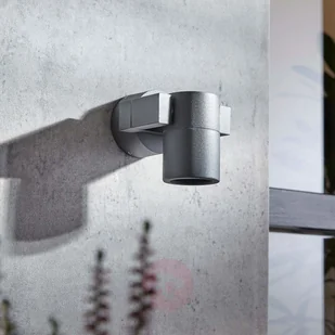 Lampenwelt com Spot zewnętrzny Kavuna, ciemnoszary, IP65, okrągły - Lampy ogrodowe - miniaturka - grafika 4