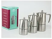 Dzbanki i imbryki - Ilsa Slancio kawiarka na 6 filiżanek, wykończenie matowe 0091S060IE - miniaturka - grafika 1