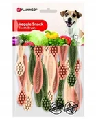 Zabawki dla psów - Flamingo Veggie gryzak szczoteczka 7,5cm/15szt - miniaturka - grafika 1