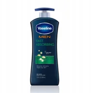 Balsamy i kremy do ciała - Vaseline Men Fast Absorbing balsam do ciała 600ml - miniaturka - grafika 1