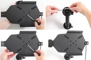 Brodit AB Uchwyt aktywny do instalacji na stałe z blokadą sprężynową do Samsung Galaxy Tab A7 10.4 (2020) SM-T500/SM-T505 747229 - Akcesoria do tabletów i e-booków - miniaturka - grafika 2