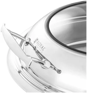 Royal Catering Podgrzewacz na pastę okrągły z okienkiem 5,5 l 1 pojemnik RCCD-RT9_6L - Inne urządzenia gastronomiczne - miniaturka - grafika 3