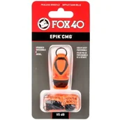 Piłka nożna - Fox 40 Gwizdek sędziowski 40 Epik CMG pomarańczowy - miniaturka - grafika 1