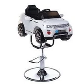 Meble kosmetyczne - Barbiero Dziecięcy fotel fryzjerski Range Rover biały BCH-616/WHITE - miniaturka - grafika 1