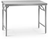 Stoły gastronomiczne - Royal Catering Składany stół roboczy - 120 x 60 cm - 210 kg RCAT-120/60KE - miniaturka - grafika 1