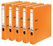 Segregatory - Falken segregator z polipropylenu, DIN A4, kolorowe, pomarańczowy 15047982 - miniaturka - grafika 1
