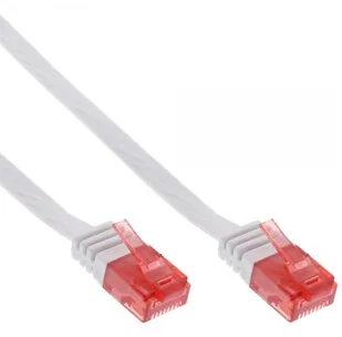 InLine  1,5m - Kabel sieciowy U/UTP - 1000 Mbit - Cat.6 - RJ45 - biały 71614W 1,5 - Kable miedziane - miniaturka - grafika 2