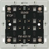 Wyłączniki światła i elektryczne - Jung JUNG radiowy nadajnik lampa ścienna firmy moduł FM 4001 m 1-kanałowy nadajnik ENet/pilotem zdalnego sterowania na włącznik instalacji programów 4011377086944 FM 4001 M - miniaturka - grafika 1