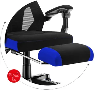 Huzaro Fotel gamingowy Huzaro COMBAT 3.0 BLUE HZ-Combat 3.0 Blue - Fotele gamingowe - miniaturka - grafika 15