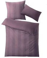 Pościel - Kleine Wolke Komplet pościeli satynowej Lina Aubergine 4004478288447 - miniaturka - grafika 1