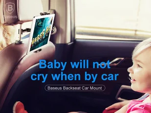 Baseus Baseus Backseat uchwyt samochodowy do tabletu na zagłówek 3079 - Akcesoria do tabletów i e-booków - miniaturka - grafika 9