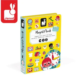 Janod Magnetyczna układanka Uczę się zegarka - Układanki dla dzieci - miniaturka - grafika 50