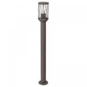 Lampy ogrodowe - Rabalux BUDAPEST Brązowa wys. 80cm. E27 IP44 Lampa ogrodowa stojąca 8890 - miniaturka - grafika 1