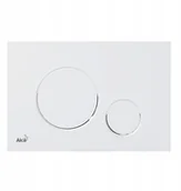 Przyciski spłukujące - Alcaplast Przycisk do stelaży Biały/mat - miniaturka - grafika 1