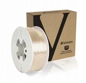 Filamenty i akcesoria do drukarek 3D - Filament Verbatim Pet-g 3D 2,85mm 1kg bezbarwny - miniaturka - grafika 1