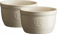 Naczynia żaroodporne - Emile Henry naczynie do piekarnika 9 x 5,5 cm 150 ml krem ceramiczny 2 szt twm_1011306 - miniaturka - grafika 1