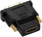 Złącza, przejściówki, adaptery - Vivanco HDMI gn DVI wt - miniaturka - grafika 1